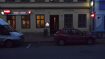 Pizzerie Giovanni - pohled z ulice